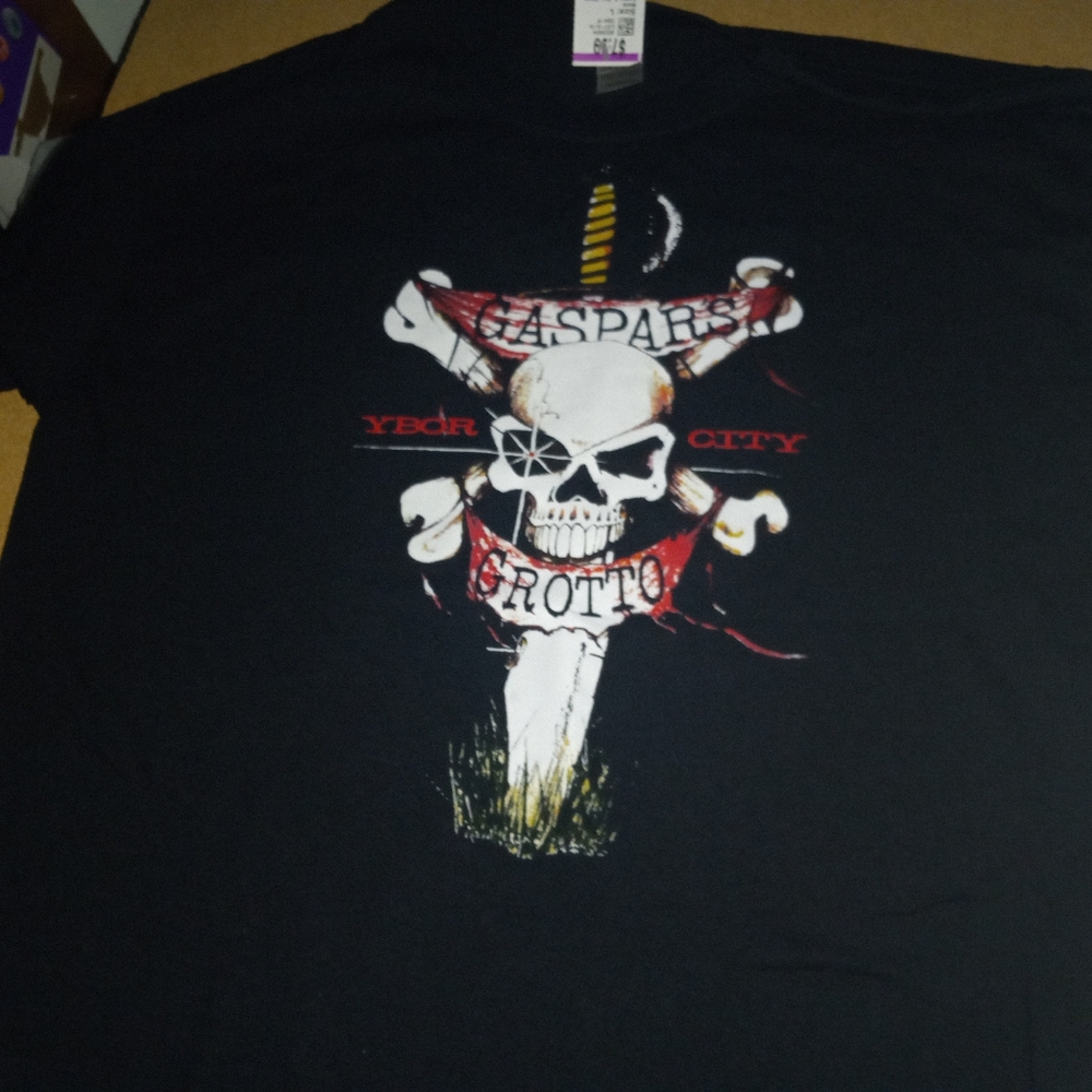 Gaspar's Grotto Ybor City Tampa Pirate #Bar Shirt #YborCity #Tampa #Florida #Pub